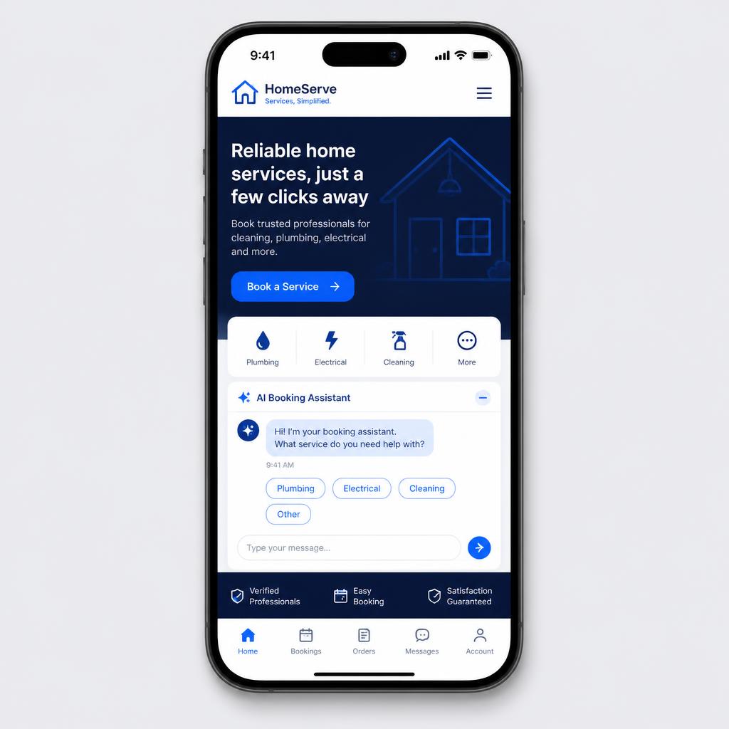 Pro Plumbing mobile website design